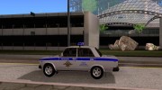 Ваз 2107 Полиция for GTA San Andreas miniature 2