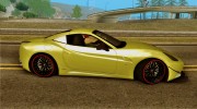 Ferrari California v2 para GTA San Andreas miniatura 3