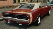 Dodge Charger RT 1969 Stock [Final] [EPM] для GTA 4 миниатюра 3