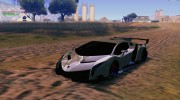 Lamborgini veneno para GTA San Andreas miniatura 4