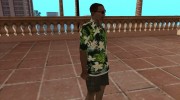 Гавайская рубашка para GTA San Andreas miniatura 3