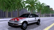 Honda CR-X 1991 для GTA San Andreas миниатюра 9
