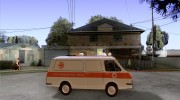 Раф 22031 Скорая помощь para GTA San Andreas miniatura 5