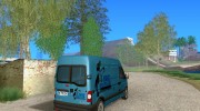 Renault Master Fred Butler para GTA San Andreas miniatura 4