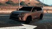 2014 Lexus LX 570 для GTA 5 миниатюра 1