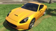 2012 Ferrari California BETA для GTA 5 миниатюра 2