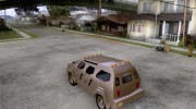 FBI Truck from Fast Five para GTA San Andreas miniatura 3