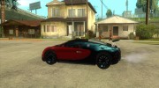 Спойлер для Bugatti Veyron Final для GTA San Andreas миниатюра 2