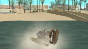 HL2 Airboat для GTA San Andreas миниатюра 2