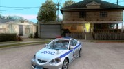Acura RSX-S ДПС Barnaul City para GTA San Andreas miniatura 1