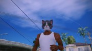 Cat mask (GTA V Online) para GTA San Andreas miniatura 2