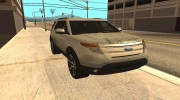Ford Explorer V2 2013 для GTA San Andreas миниатюра 1