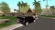 HUMMER  H2  FBI para GTA San Andreas miniatura 5