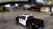 Ford Raptor Police para GTA San Andreas miniatura 3