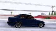 BMW E34 540i Tunable для GTA San Andreas миниатюра 4