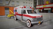 New Texture Ambulance 1962 для GTA 3 миниатюра 2