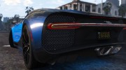 2017 Bugatti Chiron (Retextured) 3.0 для GTA 5 миниатюра 2