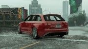 Audi RS4 Avant 1.1 для GTA 5 миниатюра 3