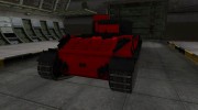 Черно-красные зоны пробития PzKpfw VI Tiger (P) para World Of Tanks miniatura 4