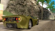 Mclaren F1 GT (v1.0.0) для GTA San Andreas миниатюра 4