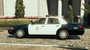 LAPD Ford CVPI Arjent 4K v3 para GTA 5 miniatura 2