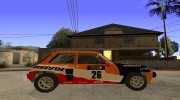 Renault 5 GT Turbo Rally для GTA San Andreas миниатюра 5