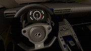 Lexus LFA (US-Spec) 2011 para GTA San Andreas miniatura 5