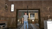 Skin HD GTA V Online парень с усиками for GTA San Andreas miniature 7