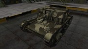 Пустынный скин для АТ-1 для World Of Tanks миниатюра 1