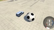 Гигантский футбольный мяч для BeamNG.Drive миниатюра 3