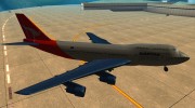 Boeing Qantas 747-400 for GTA San Andreas miniature 4