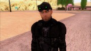 Sam Fisher Splinter Cell BlackList Mk. VIII Tac Suit Black Version для GTA San Andreas миниатюра 1