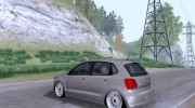 Volkswagen Polo 6R TSI Edit para GTA San Andreas miniatura 2