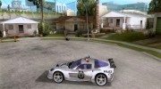 Chevrolet Corvette C6 Police Рядовой (NFS MW) for GTA San Andreas miniature 2