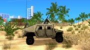 Hummer H1 Irak for GTA San Andreas miniature 5
