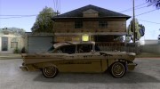 Chevrolet BelAir 4 Door Sedan 1957 для GTA San Andreas миниатюра 5