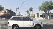 Range Rover Supercharged 2012 for GTA 5 miniature 6