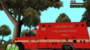 Ford E350 LAFD Ambulance для GTA San Andreas миниатюра 2