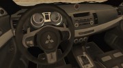 Mitsubishi Lancer Evolution X JDM для GTA San Andreas миниатюра 6