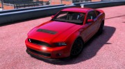 2013 Ford Mustang Shelby GT500 для GTA 5 миниатюра 1
