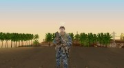 COD BO Russian Spetznas Flak MP v3 para GTA San Andreas miniatura 1