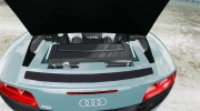 Audi R8 Spyder для GTA 4 миниатюра 15