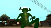 Зелёный человечек para GTA San Andreas miniatura 5