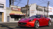 2012 Ferrari California BETA для GTA 5 миниатюра 4