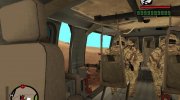 Black Hawk passenger para GTA San Andreas miniatura 2