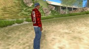 Рубашка с Сидом Вишесом для GTA San Andreas миниатюра 4