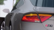Audi RS7 2014 для GTA San Andreas миниатюра 15