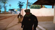 Милиционер в зимней форме V5 для GTA San Andreas миниатюра 1