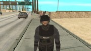 Спецназовец из SWAT 4 для GTA San Andreas миниатюра 1
