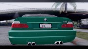 BMW E46 M3 2005 для GTA San Andreas миниатюра 4